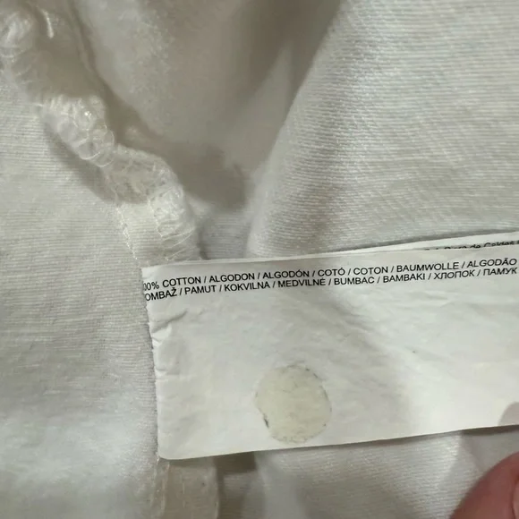 MNG Kids Girls White Denim Jacket 13–14 Years 164cm - Picture 5 of 8